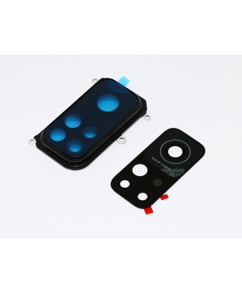 Geam Camera Set Xiaomi Mi 10T Pro 5G, Mi 10T 5G Negru