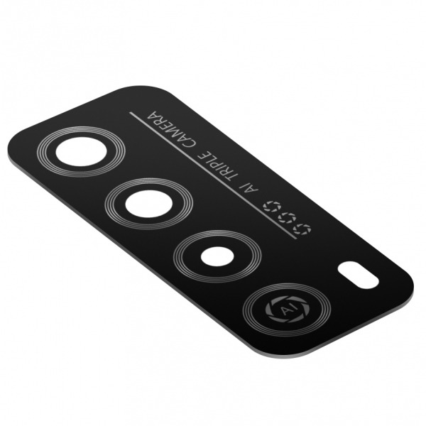 Geam Camera Spate Huawei Enjoy 20 SE, Negru