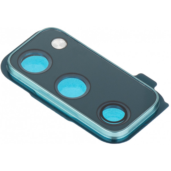 Geam Camera Spate Samsung Galaxy S20 FE 5G G781 / S20 FE G780, cu Rama, Verde