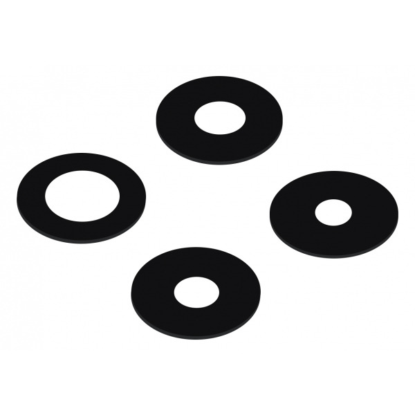 Geam Camera Spate Xiaomi Poco X7, Wide + UltraWide + Macro, Negru