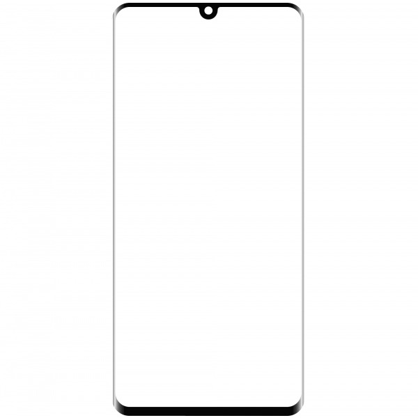 Geam Ecran + Edge Glue / OCA Forward Guard pentru Huawei P30 Pro, Negru