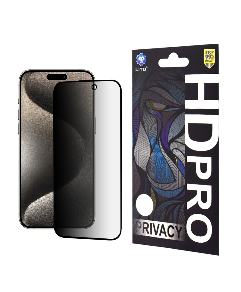 Geam Soc Protector Privacy iPhone 15 Plus, iPhone 15 Pro Max , iPhone 16 Plus