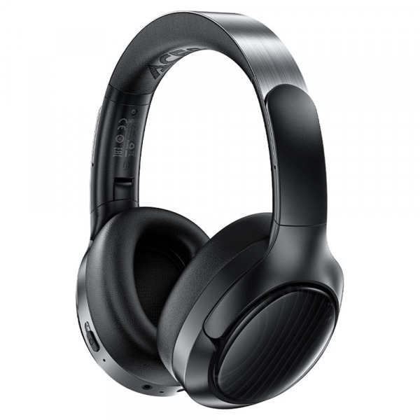 Handsfree Bluetooth Acefast H5, A2DP, ANC, Negru