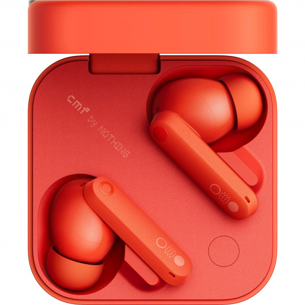 Handsfree Bluetooth CMF by Nothing Buds Pro 2, TWS, ANC, MultiPoint, Portocaliu