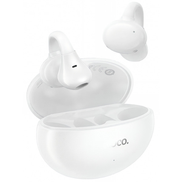 Handsfree Bluetooth HOCO EA8, TWS, Alb