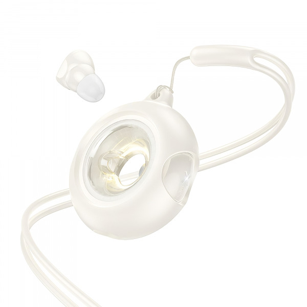 Handsfree Bluetooth HOCO EW71 Mini Donut, TWS, Alb