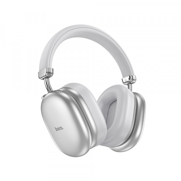 Handsfree Bluetooth HOCO W35 Max, A2DP, ANC, Argintiu