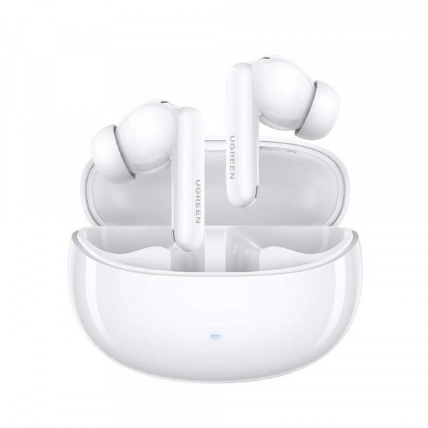 Handsfree Bluetooth UGREEN HiTune T3 Pro WS206, TWS, ANC, MultiPoint, Alb