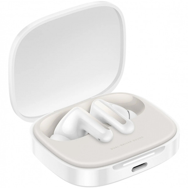 Handsfree Bluetooth Xiaomi Redmi Buds 6, TWS, ANC, Alb BHR9250GL
