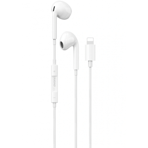 Handsfree Lightning Dudao X14PROL-W1, Alb