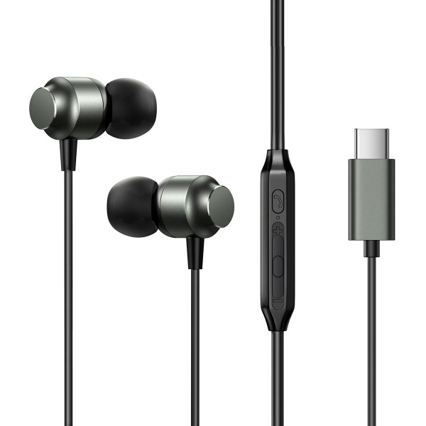 Handsfree USB-C Joyroom JR-EC06, Gri