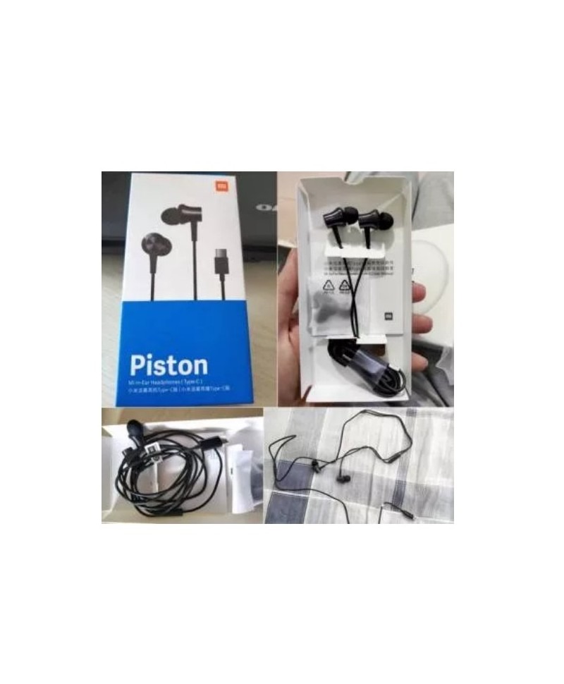 Handsfree Xiaomi USB-C HSEJ04WM, Piston Negru