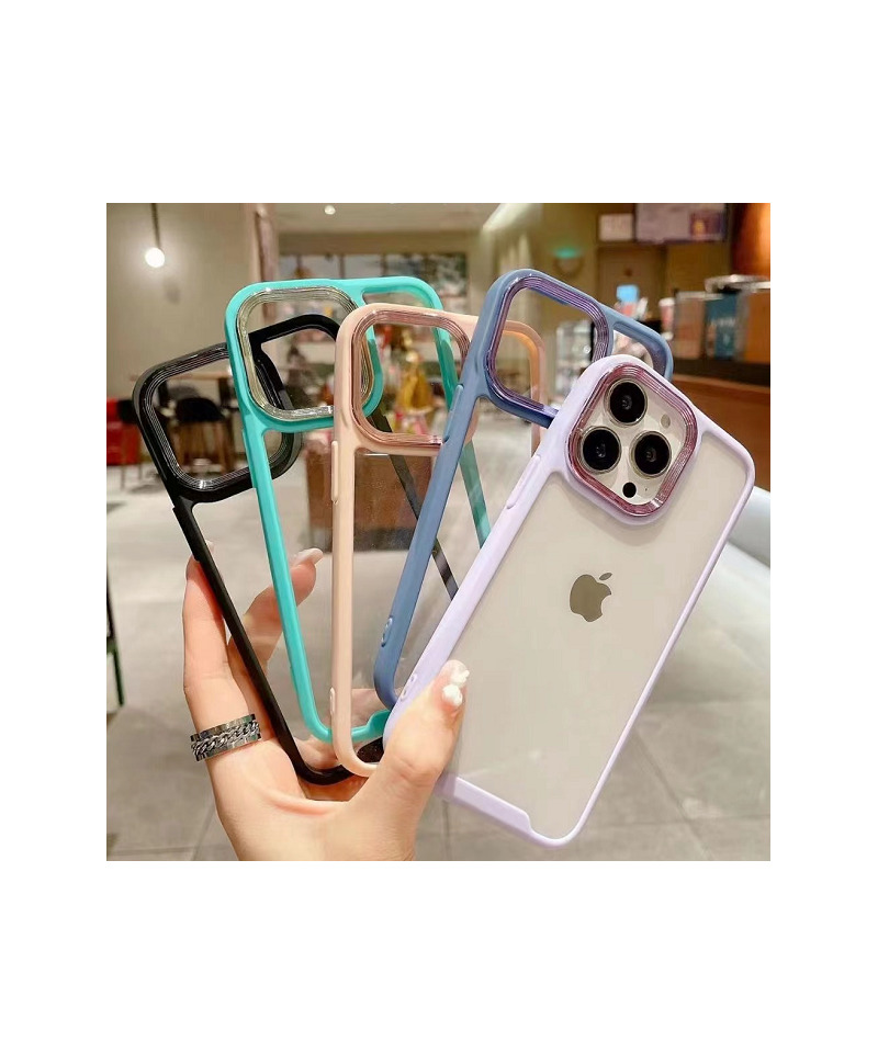 Husa 3in1 Electroplate Case Oppo A74 Neagra