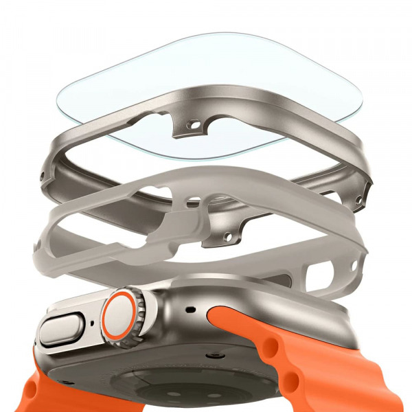 Husa ESR Armorite pentru Apple Watch Ultra Series, Gri
