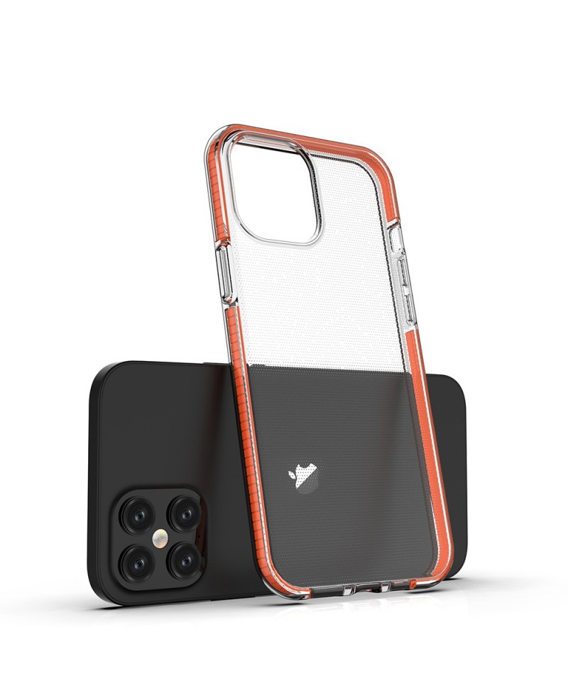 Husa HIT COLOR Anti Shock Apple iPhone 12 Pro Max 6.7 Alba