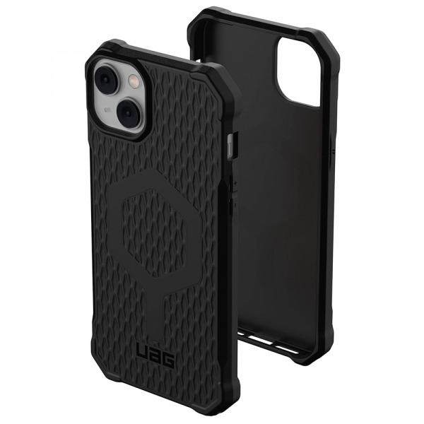 Husa MagSafe pentru Apple iPhone 14 Plus, Urban Armor Gear, Essential Armor, Neagra