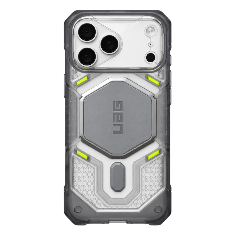 Husa MagSafe pentru Apple iPhone 18 Pro / 17 Pro, Urban Armor Gear, Monarch Pro, Argintie