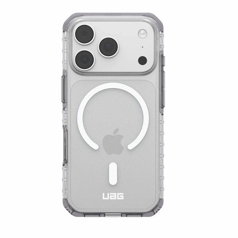 Husa MagSafe pentru Apple iPhone 18 Pro / 17 Pro, Urban Armor Gear, Plyo LT, Argintie
