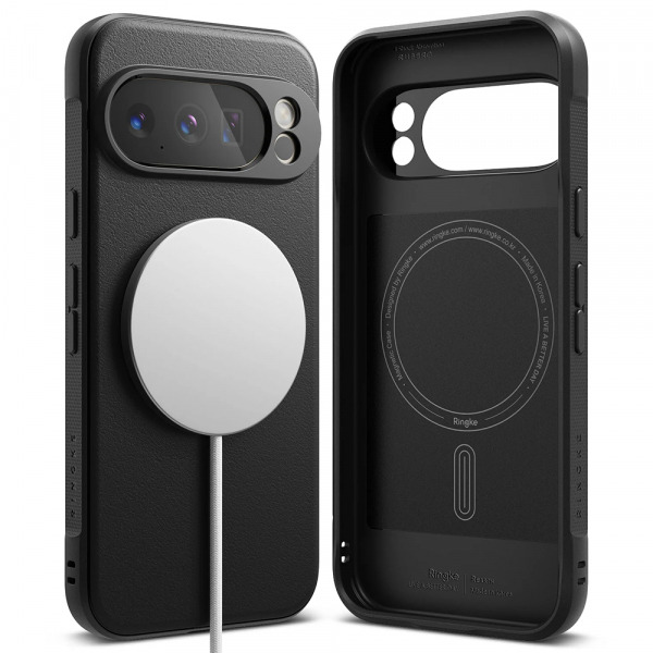 Husa MagSafe pentru Google Pixel 10 Pro, Ringke, Onyx, Neagra