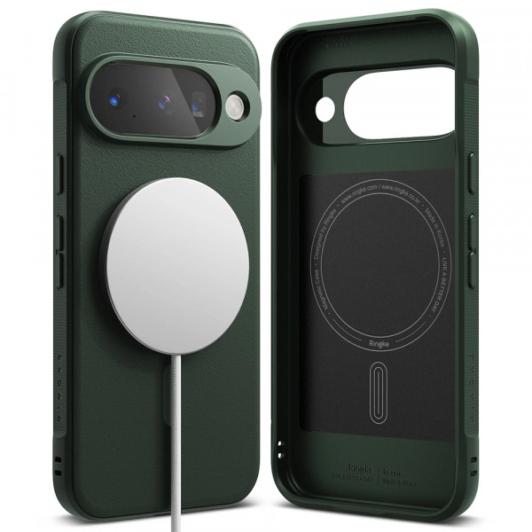 Husa MagSafe pentru Google Pixel 10, Ringke, Onyx, Verde Inchis