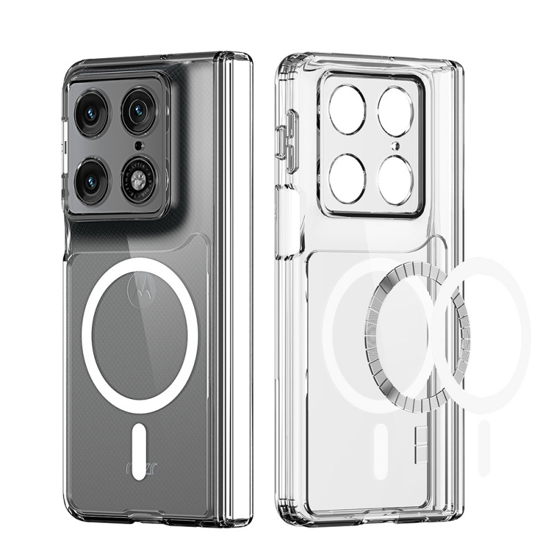Husa MagSafe pentru Motorola Razr Fold, DUX DUCIS, Clin, Transparenta