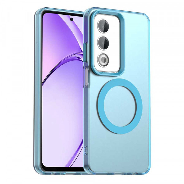 Husa MagSafe pentru Oppo A80, Techsuit, CandyCase, Albastra