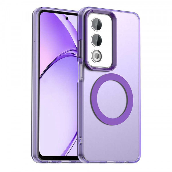 Husa MagSafe pentru Oppo A80, Techsuit, CandyCase, Mov