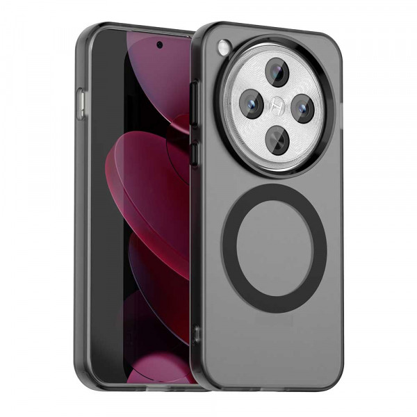 Husa MagSafe pentru Oppo Find X8 Pro, Techsuit, CandyCase, Neagra