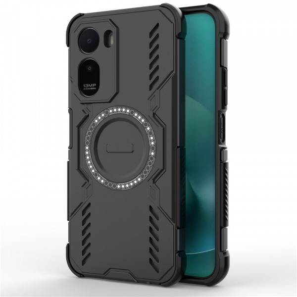 Husa MagSafe pentru Xiaomi Redmi A7 Pro 4G, Techsuit, ArmorMag, Neagra