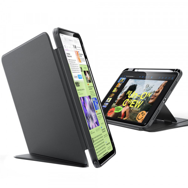 Husa pentru Apple iPad (2025) / (2022), ESR, Flip Hybrid, Neagra