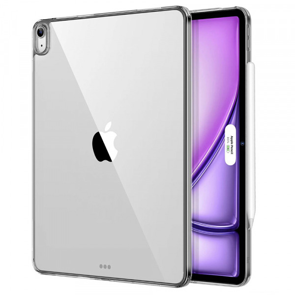 Husa pentru Apple iPad Air 13 (2026) / Air 13 (2025) / Air 13 (2024), ESR, Classic Hybrid, Neagra Transparenta