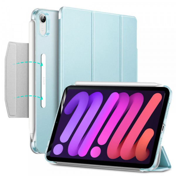 Husa pentru Apple iPad mini (2024) / mini (2021), ESR, Ascend Trifold, Bleu