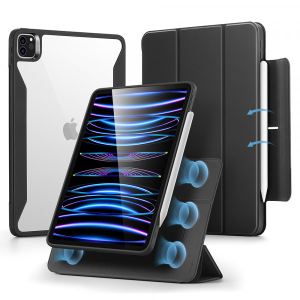 Husa pentru Apple iPad Pro 11 (2022) / Pro 11 (2021), ESR, Rebound Hybrid, Neagra