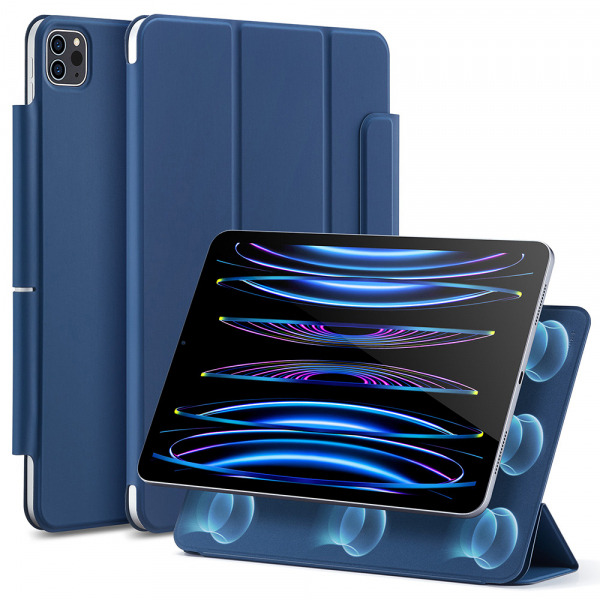 Husa pentru Apple iPad Pro 11 (2022) / Pro 11 (2021) / Pro 11 (2020) / Pro 11 (2018), ESR, Rebound, Bleumarin