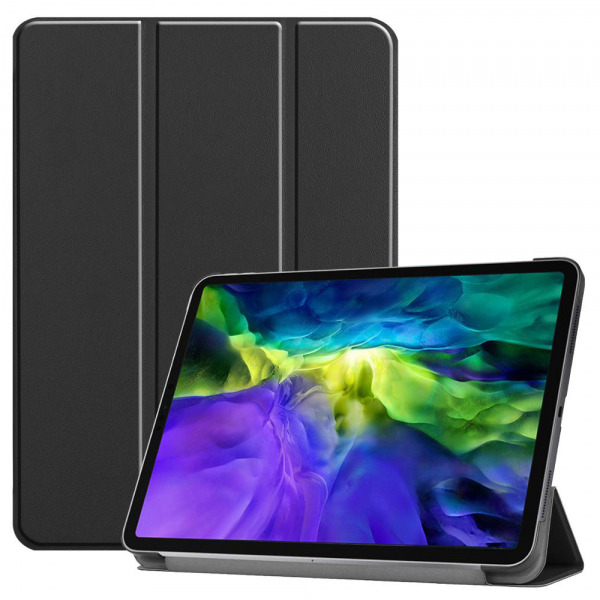 Husa pentru Apple iPad Pro 12.9 (2022) / Pro 12.9 (2021) / Pro 12.9 (2020) / Pro 12.9 (2018), Techsuit, FoldPro, Neagra