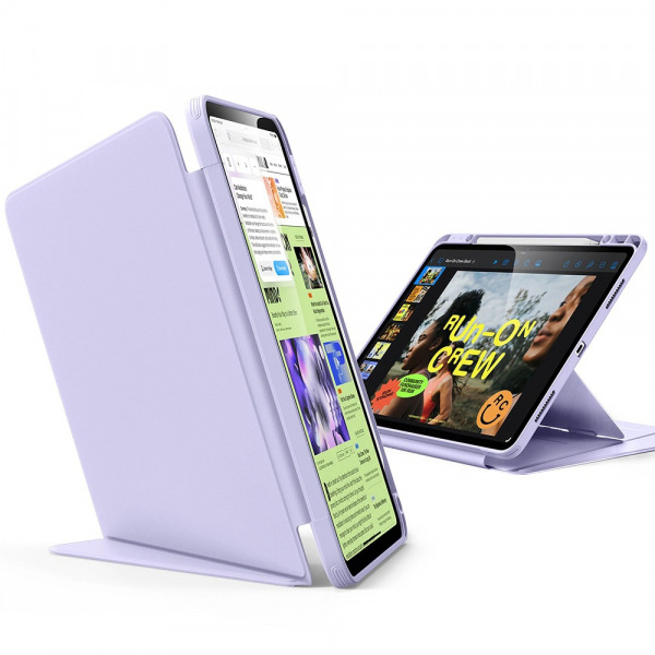 Husa pentru Apple iPad Pro 13 (2024), ESR, Flip Hybrid with Pencil Holder, Mov