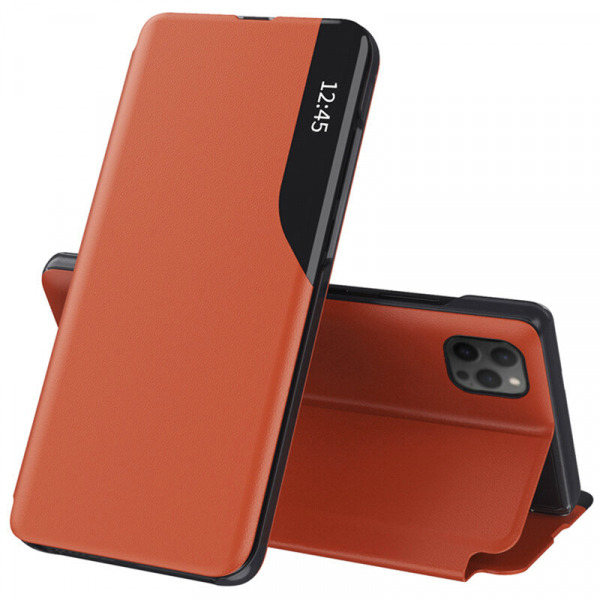 Husa pentru Apple iPhone 12 Pro Max, Techsuit, eFold, Portocalie