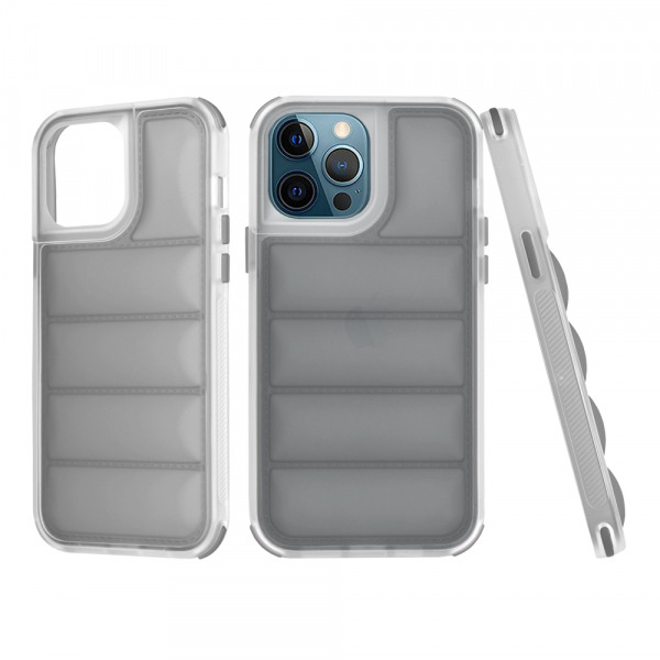 Husa pentru Apple iPhone 12 Pro Max, Techsuit, Wave Shield, Neagra