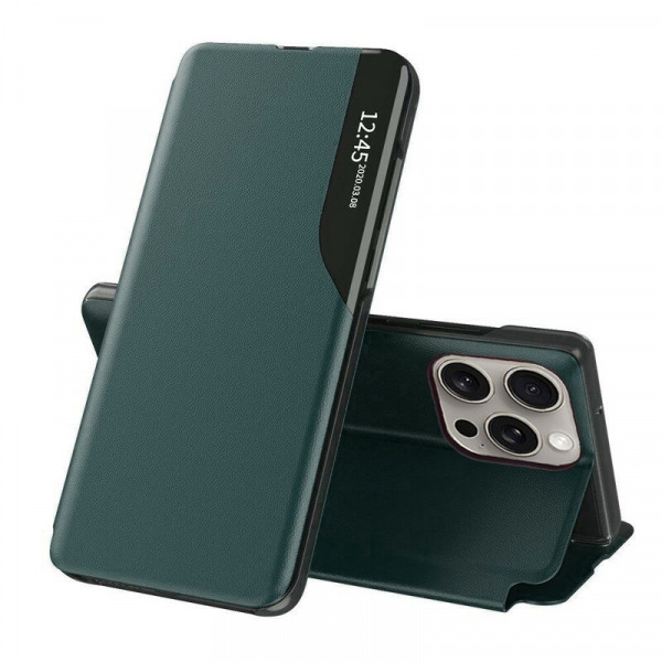 Husa pentru Apple iPhone 15 Pro, Techsuit, eFold, Verde