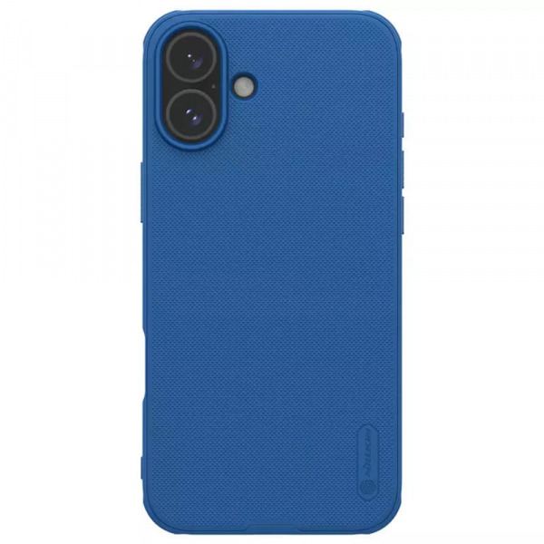 Husa pentru Apple iPhone 16, Nillkin, Super Shield Pro, Albastra Satinata