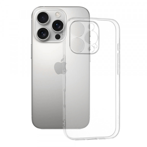Husa pentru Apple iPhone 16 Pro, Techsuit, Clear, Transparenta