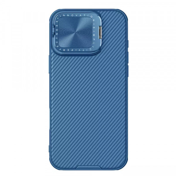 Husa pentru Apple iPhone 16 Pro Max, Nillkin, CamShield Prop, Albastra