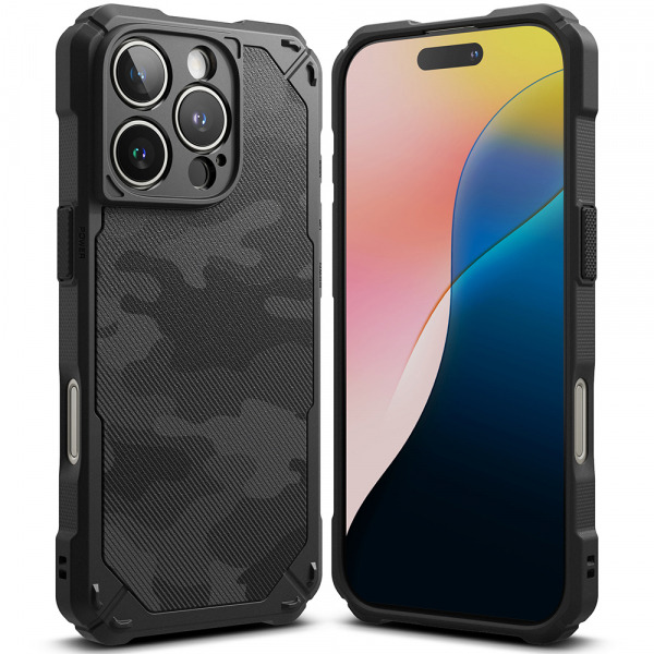 Husa pentru Apple iPhone 16 Pro Max, Ringke, Rugged Gear, Camuflaj