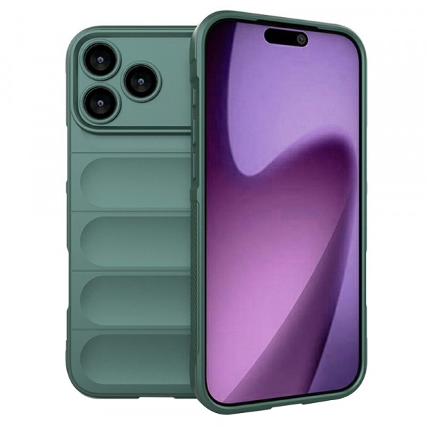 Husa pentru Apple iPhone 18 Pro / 17 Pro, Techsuit, Magic Shield, Verde