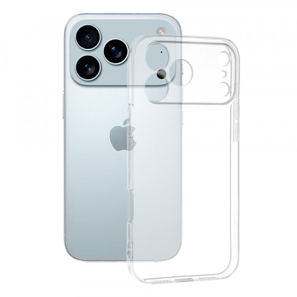 Husa pentru Apple iPhone 18 Pro Max / 17 Pro Max, Techsuit, Clear, Transparenta