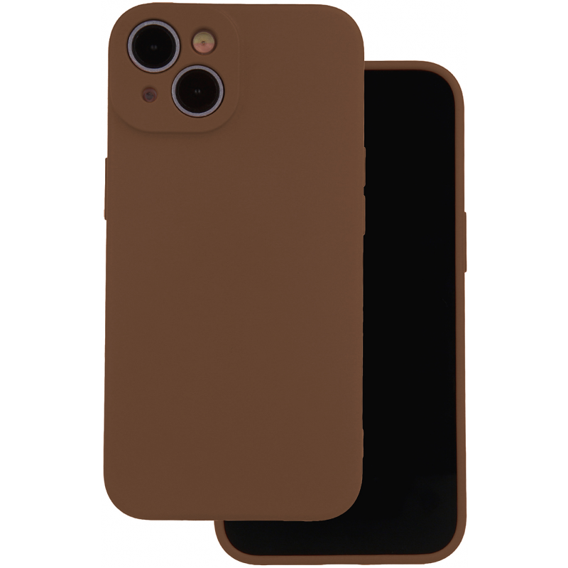 Husa pentru Apple iPhone 18 Pro / 17 Pro, OEM, Silicone, Maro