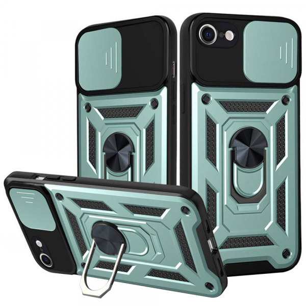 Husa pentru Apple iPhone 6s Plus / 6 Plus, Techsuit, CamShield, Verde