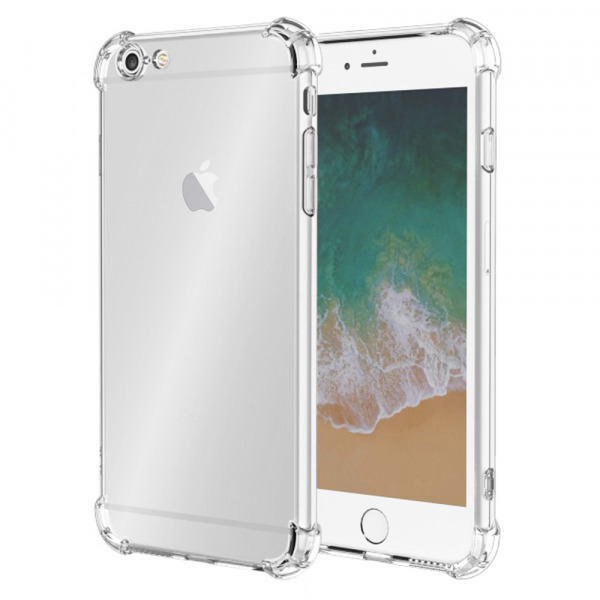Husa pentru Apple iPhone 6s Plus / 6 Plus, Techsuit, Shockproof Clear, Transparenta