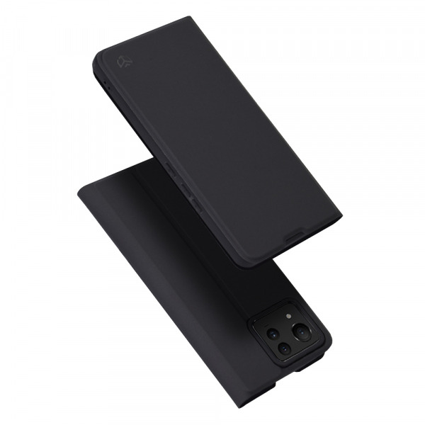 Husa pentru Asus Zenfone 11 Ultra, Techsuit, Magskin Book, Neagra