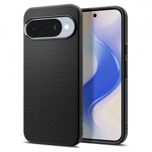 Husa pentru Google Pixel 10 Pro / 10, Spigen, Liquid Air, Neagra Mata